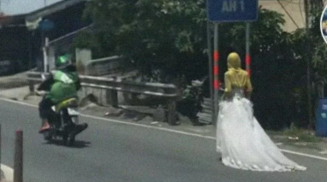 Hé lộ thân phận của 'cô dâu' mặc váy cưới đi lang thang vì hôn phu qua đời do tai nạn