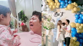 Trường Giang sáng sớm đã 'khóc thét' khi thấy con gái làm điều này