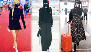 Thời trang sân bay của sao Hàn - Hoa tuần vừa qua sành điệu hết nấc, sắc đen chiếm sóng toàn tập