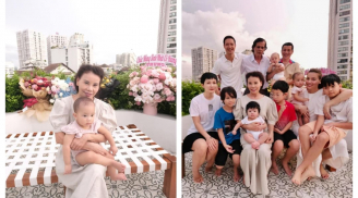 Kim Lý chúc mừng sinh nhật mẹ Hà Hồ đầy tình cảm, khoe loạt ảnh gia đình cực phẩm
