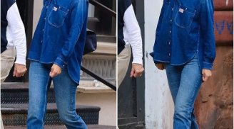 Katie Holmes có niềm đam mê bất tận với quần jeans, mix chuẩn sành điệu đáng học hỏi