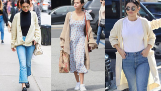 Selena Gomez có 9 cách diện áo cardigan sành điệu chị em có thể học hỏi