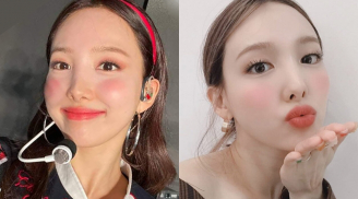 Nayeon (Twice) nhiều lần khiến fan hoảng hồn với lối makeup sến sẩm