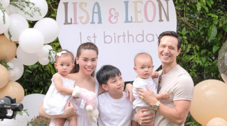 Kim Lý viết tâm thư nhân ngày sinh nhật của Leon và Lisa, gây xúc động với lời nhắn dành cho Subeo