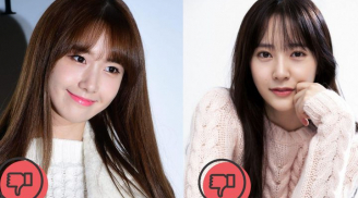 Xinh đẹp như Yoona và Krystal cũng thất bại trước kiểu tóc tưởng chừng hack tuổi này