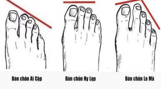 Nhìn vào tướng bàn chân biết tương lai bạn giàu sang hay nghèo trọn kiếp