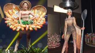 3 trang phục dân tộc lấy cảm hứng từ món ăn, đồ uống của các nàng hậu Việt