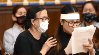 Con gái Phi Nhung khóc nấc đọc tâm thư gửi mẹ trong lễ cúng 49 ngày của cố ca sĩ