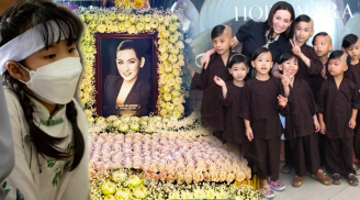 Xót xa với câu hỏi ngây thơ của con gái nuôi trong lễ cúng 49 ngày cố ca sĩ Phi Nhung