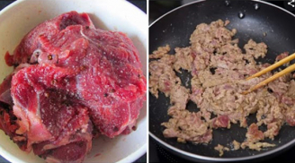 Ướp thịt bò với đường hay muối trước: Mẹ làm đúng để thịt luôn mềm ngọt, thơm phức, không khô dai