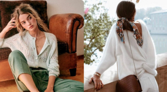 5 kiểu áo len được gái Pháp ưu ái ngày đông về vừa hack tuổi lại vô cùng thanh lịch