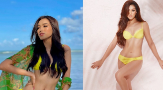 Dàn mỹ nhân Việt khoe sắc vóc nuột nà với bikini màu vàng: Đỗ Hà ghi điểm nhờ vòng eo 'con kiến'