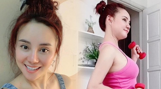 Sau vài tháng sinh con, Vy Oanh tự tin tung loạt ảnh khoe eo thon dáng chuẩn