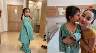 Con gái Lê Dương Bảo Lâm vẫn khiến nhiều người nể phục với tinh thần lạc quan dù sắp phẫu thuật
