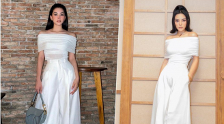 Cặp chị em Hoa hậu Kỳ Duyên và Tiểu Vy khiến fan 'cân não' khi đụng hàng set đồ sang chảnh