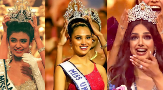 So kè khoảnh khắc tỏa sáng của 3 mỹ nhân Ấn Độ từng đoạt vương miện của Miss Universe