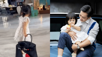 Con gái Cường Đô La khiến dân tình 'rớt nước mắt' khi dùng món đồ hơn 200 triệu làm đồ chơi