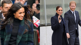 Meghan Markle có một vài công thức diện áo cổ lọ đơn giản nhưng hack dáng vô cùng