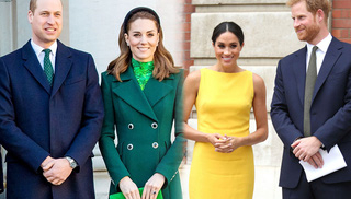 So kè gu thời trang của Kate Middleton – Meghan Markle khi sánh vai cùng chồng