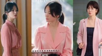 Song Hye Kyo U40 vẫn cân đẹp gam màu hồng mà không hề 'cưa sừng làm nghé'