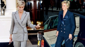 Công nương Diana hiếm hoi diện suit nhưng lần nào lên đồ cũng 'chất'