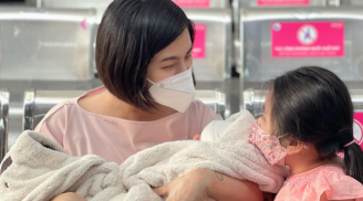 Vân Trang hé lộ dung mạo của cặp song sinh 2 tháng tuổi