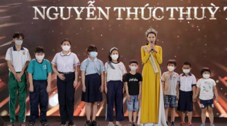 Hoa hậu Thùy Tiên nhận nuôi 15 trẻ em mất cha mẹ do đại dịch Covid-19