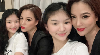 Đọ sắc cùng mẹ sau nửa năm xa cách, con gái Trương Ngọc Ánh nhận cơn mưa lời khen về nhan sắc