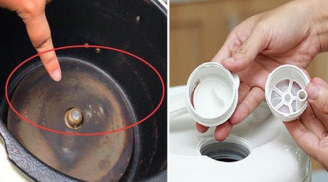 Nồi cơm điện bẩn cáu cạnh, dùng thứ nước này lau chỉ sau 5 phút nồi sạch tinh như mới