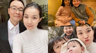 Rộ tin Hoa hậu Thùy Lâm bí mật sinh con thứ ba