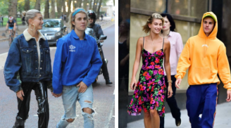 Gu thời trang của các cặp đôi đình đám Hollywood: Vợ chồng Justin Bieber lúc nào cũng 'lệch pha'