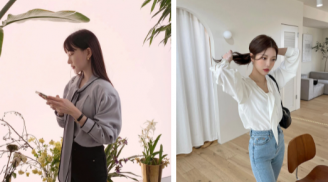 4 mẫu áo từ cá tính đến điệu đà được các cô nàng xứ Hàn tích cực lăng xê ngày Xuân Hè