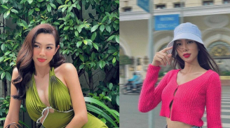 Thùy Tiên là cao thủ diện đồ màu sắc, mặc bộ nào cũng nổi bần bật chẳng hề sến sẩm