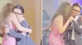 Thanh Hà và Phương Uyên công khai ôm hôn trên sân khấu sau khi thông báo hẹn hò