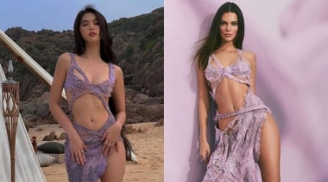 Ngọc Trinh bị 'chỉ trích' vì thái độ thách thức khi bị tố đạo nhái váy của Kendall Jenner