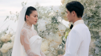 Cận cảnh Ngô Thanh Vân và Huy Trần rơi nước mắt trong đám cưới, một chi tiết gây xúc động mạnh