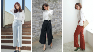 Học blogger xứ Hàn lên đồ với combo áo sơ mi và quần âu sang xịn mịn chẳng kém fashionista