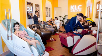 Ghế massage KLC 'nuông chiều' phái đẹp bằng nhiều lợi ích tuyệt vời