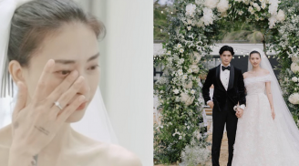 Ngô Thanh Vân tiết lộ khoảnh khắc bật khóc khi chọn được váy cưới của đời mình