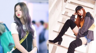 Đều sở hữu 'chân dài đến nách' nhưng style của Lisa và Jang Won Young lại đối lập hoàn toàn