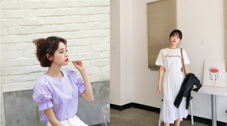 6 gam màu nhạt bắt mắt xua tan nắng nóng ngày hè lại không kén người mặc