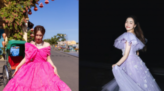 Hòa Minzy mê làm nàng công chúa đời thực, đi 10 show hết 9 show diện váy xòe bồng