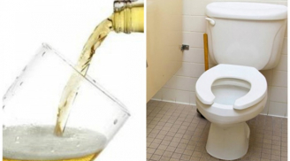 Đổ bia vào bồn cầu ai cũng kêu 'phí của trời' nhưng 30 phút sau tất cả đều ngả nón kính phục