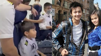 Con trai Ngô Kiến Huy mới 11 tuổi đã được học lái máy bay