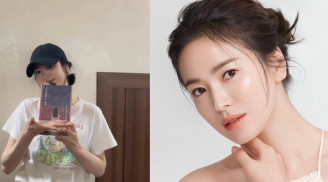 Song Hye Kyo xuất hiện với vẻ ngoài hốc hác xanh xao nhưng làn da đẹp không tỳ vết mới chiếm spotlight