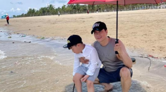 Việt Anh khoe ảnh đưa con trai cưng đi chơi, fan hâm mộ 'thở phào' nhẹ nhõm vì điều này