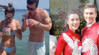 Chồng cũ Hoàng Oanh khoe khoảnh khắc thân mật với cô gái lạ, nghi vấn đã có người mới sau ly hôn