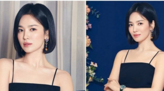 Song Hye Kyo diện váy hai dây là cực phẩm, 'bờ vai mắc áo' khiến ai cũng xuýt xoa