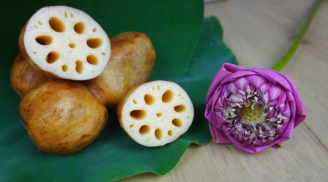 Củ sen có loại 7 lỗ và 9 lỗ: Muốn biết loại nào ngon bổ hơn, hãy làm theo cách sau