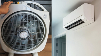 Vừa bật quạt vừa bật điều hòa: Nhiều người nghĩ tốn điện nhưng sự thật bất ngờ
